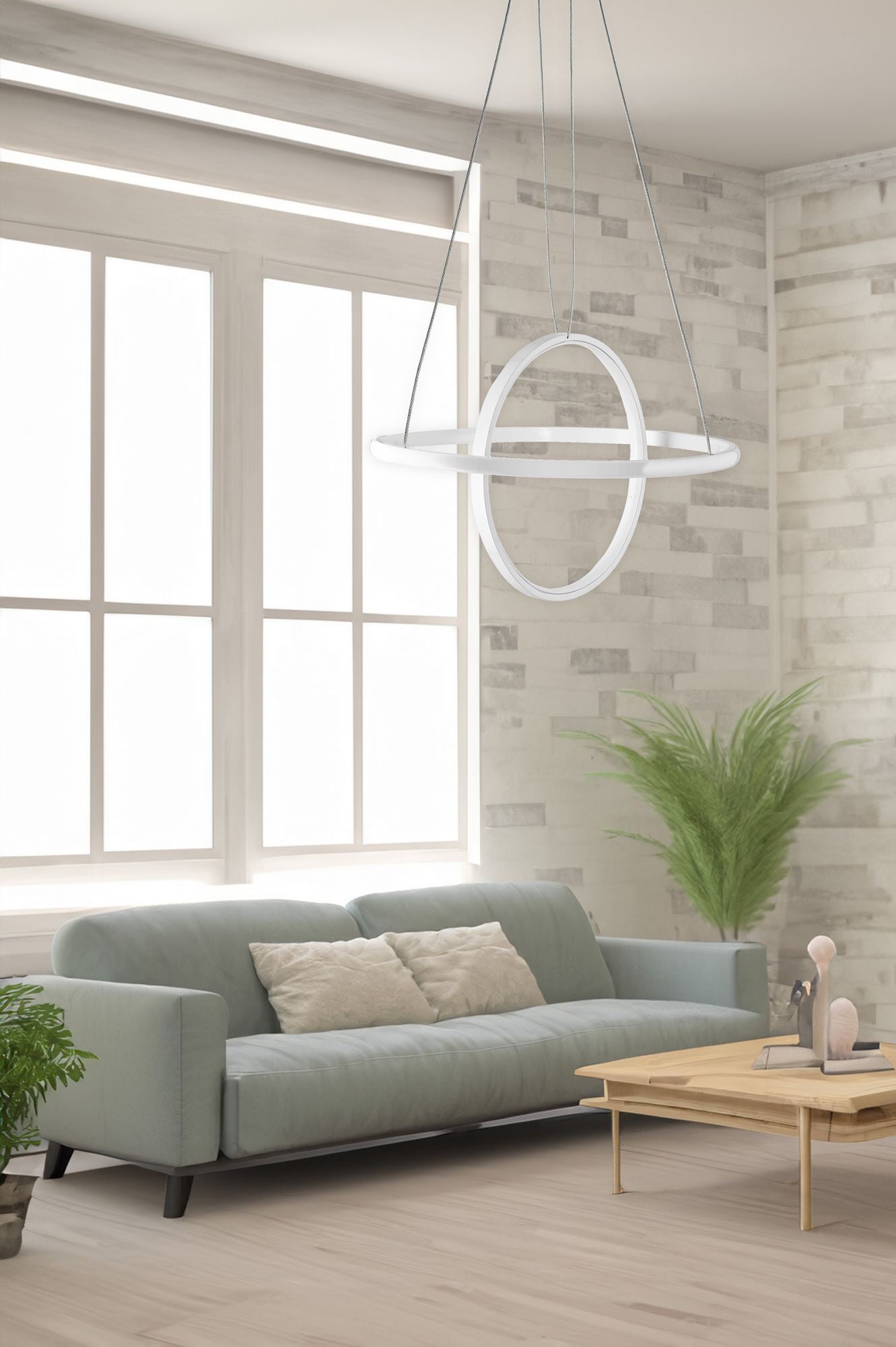 Candeeiro de Teto – 30 x 30 x 20 cm – Branco – Alumínio