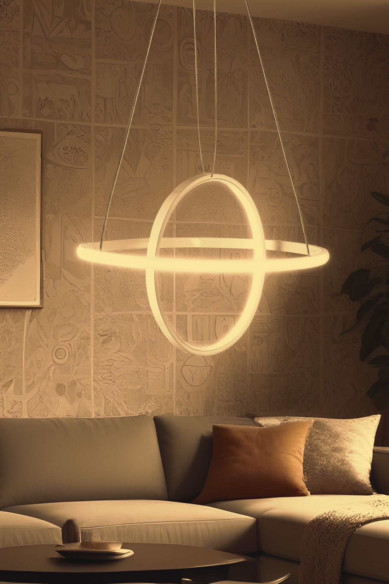 Candeeiro de Teto – 30 x 30 x 20 cm – Branco – Alumínio