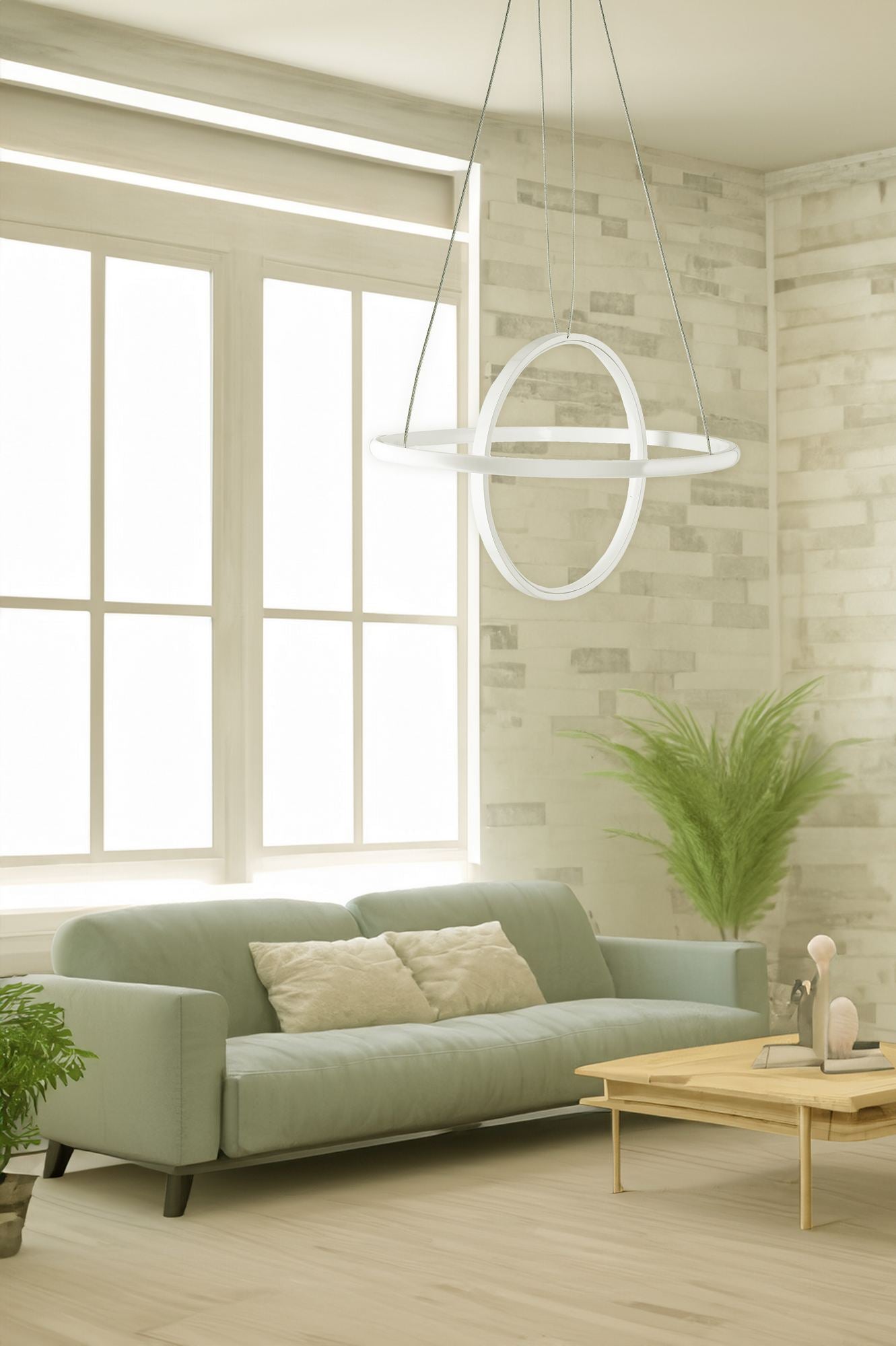 Candeeiro de Teto – 30 x 30 x 20 cm – Branco – Alumínio