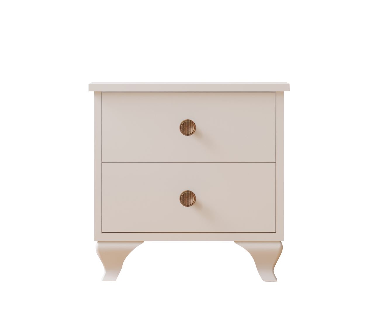 Mesa de cabeceira-Rb-070-Branco fosco
