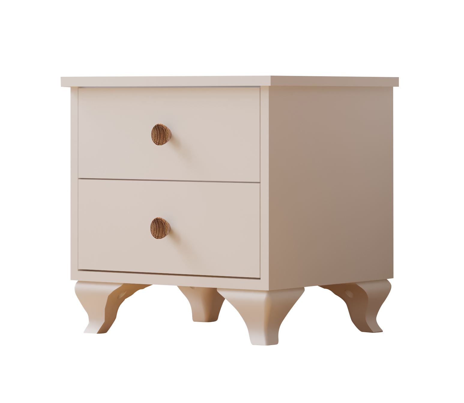 Mesa de cabeceira-Rb-070-Branco fosco