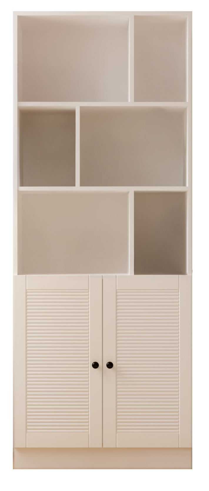 Estante de livros – 70 cm x 180 cm x 33 cm – Branco fosco – Aglomerado com melamina