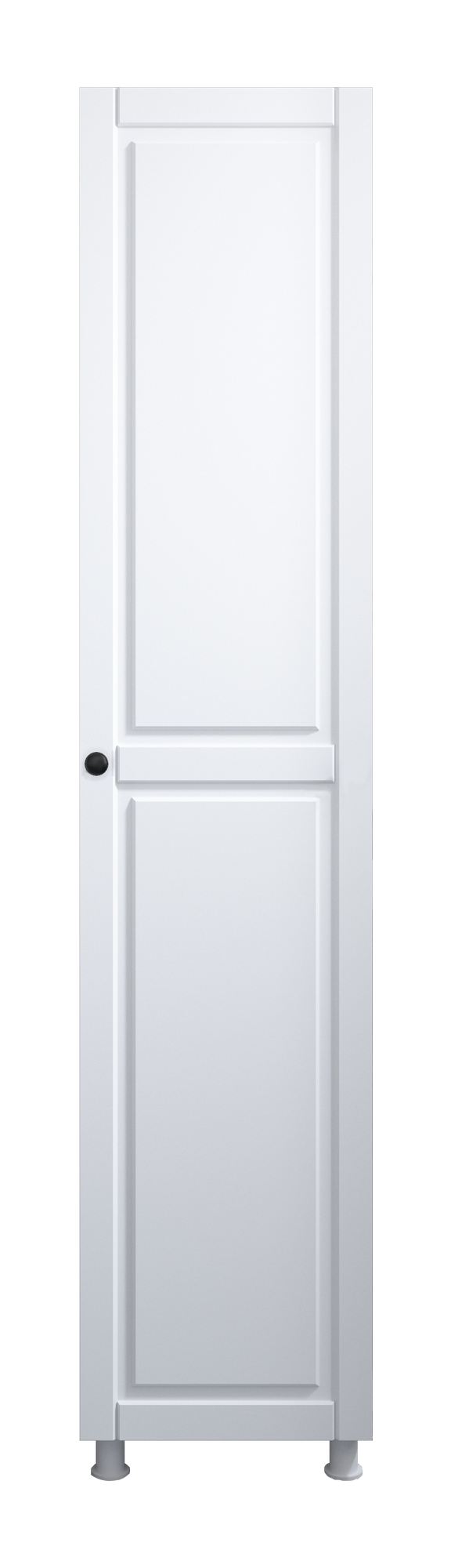 Armário Multiuso – 35 cm x 180 cm x 33 cm – Branco Fosco – MDF