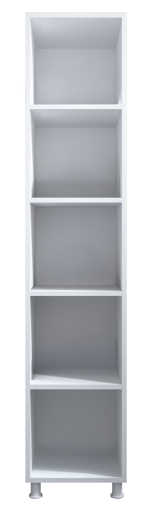 Armário Multiuso – 35 cm x 180 cm x 33 cm – Branco Fosco – MDF