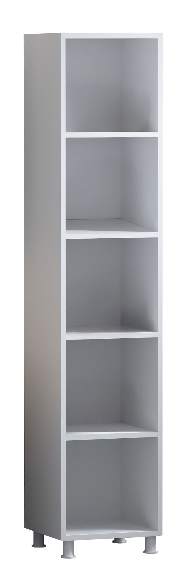Armário Multiuso – 35 cm x 180 cm x 33 cm – Branco Fosco – MDF