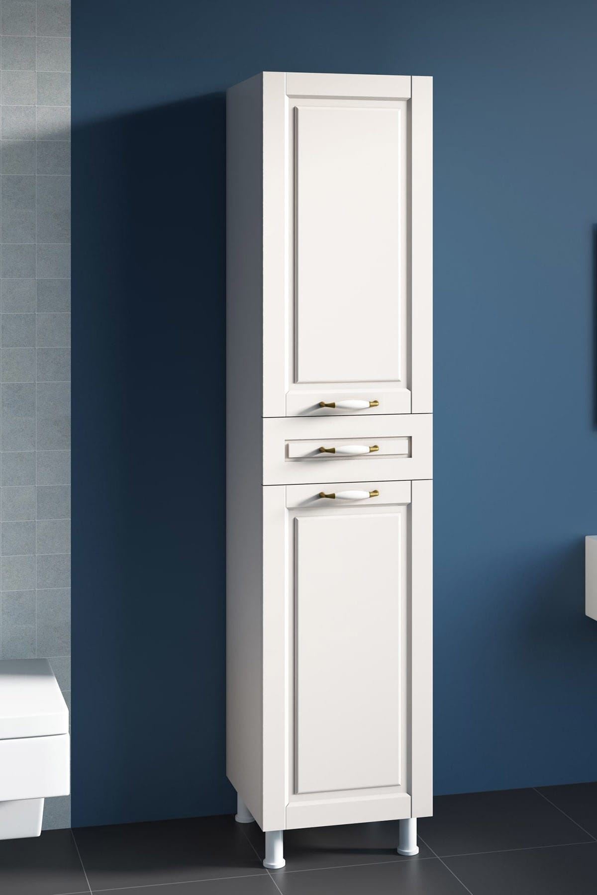 Armário Multiuso – 180 cm – Branco Fosco – Aglomerado