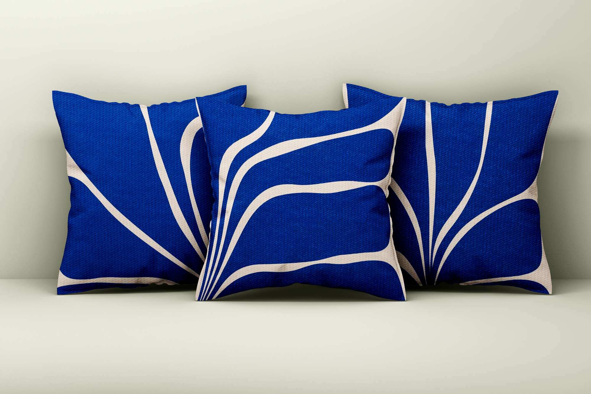 Conjunto de capas de almofada – 43 x 43 cm – Multicolorido – Algodão e poliéster