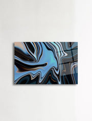 Liquid Horizon - Quadro Decorativo Multicolor em Acrílico 100% de Grau Ótico, 3 mm (44 x 66 cm)