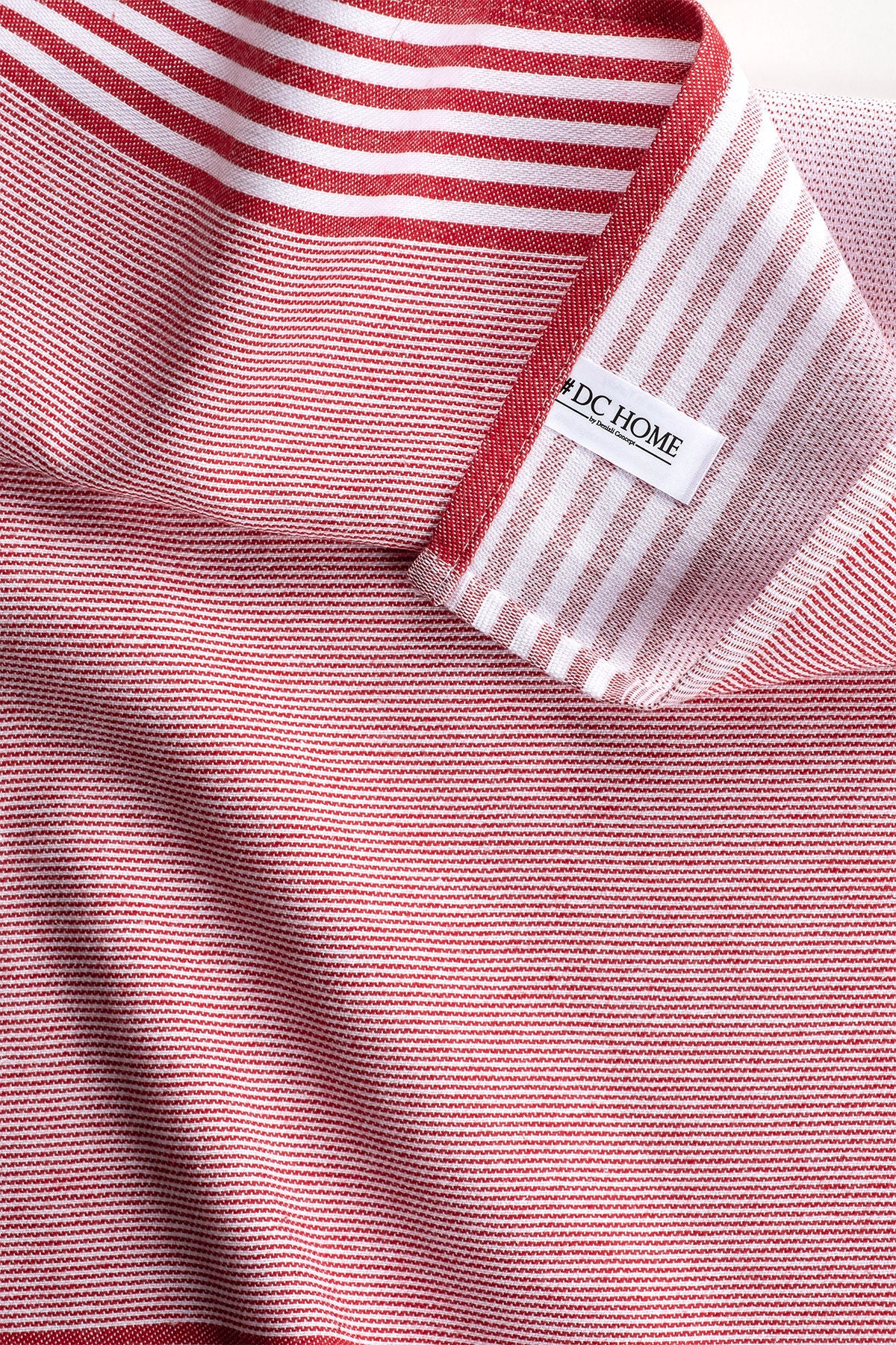 Conjunto de toalhas de mão (5 peças) – 50 x 70 cm – Vermelho – 100% algodão