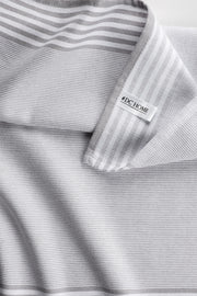 Conjunto de toalhas de mão (5 peças) – 50 x 70 cm – Cinza – 100% algodão