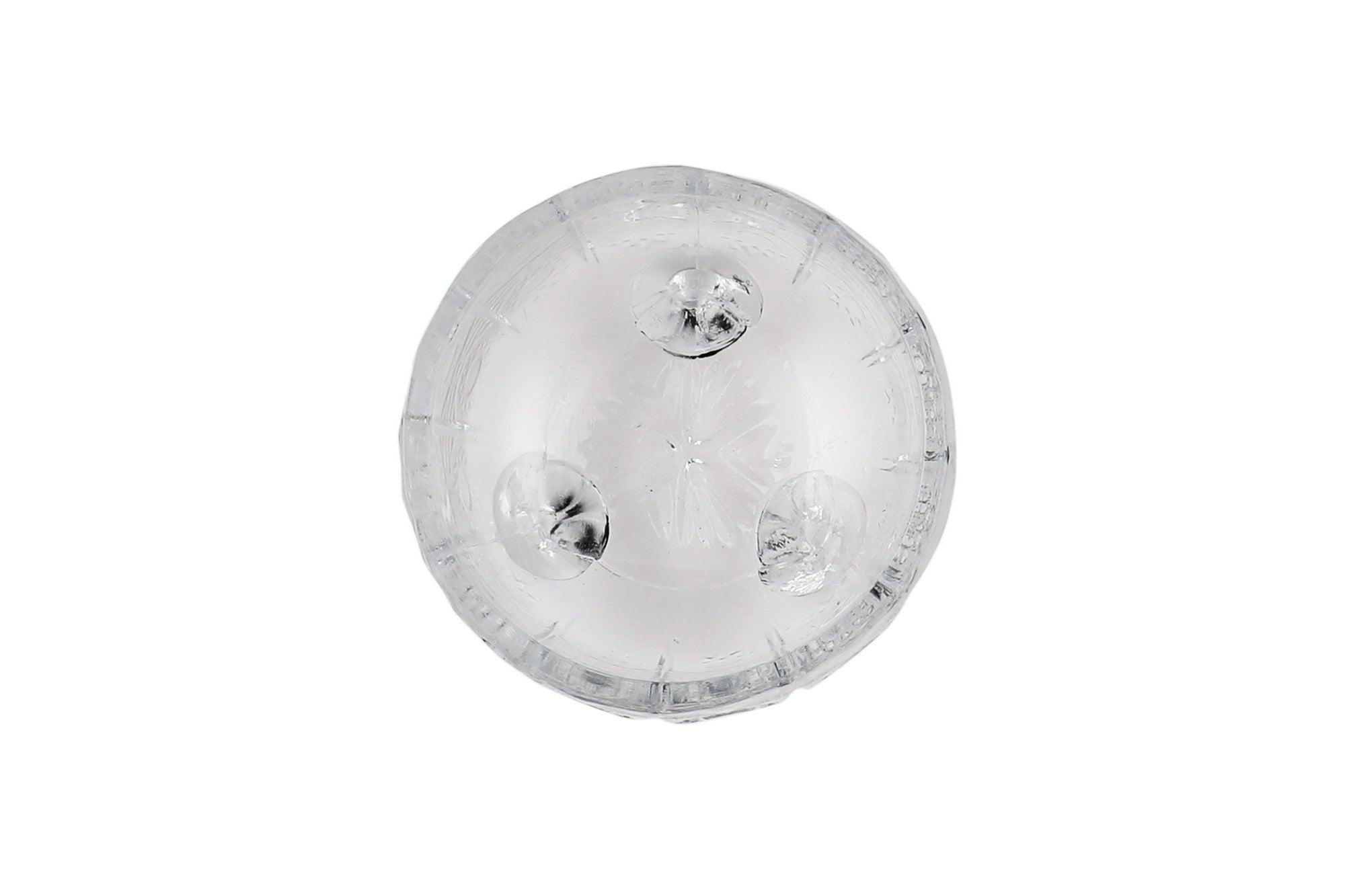 Conjunto de taças de vidro – 8,5 x 8,5 x 5 cm – multicolorido