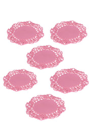 Tapete de Vidro (6 peças) – 9 cm – Multicolorido – Silicone