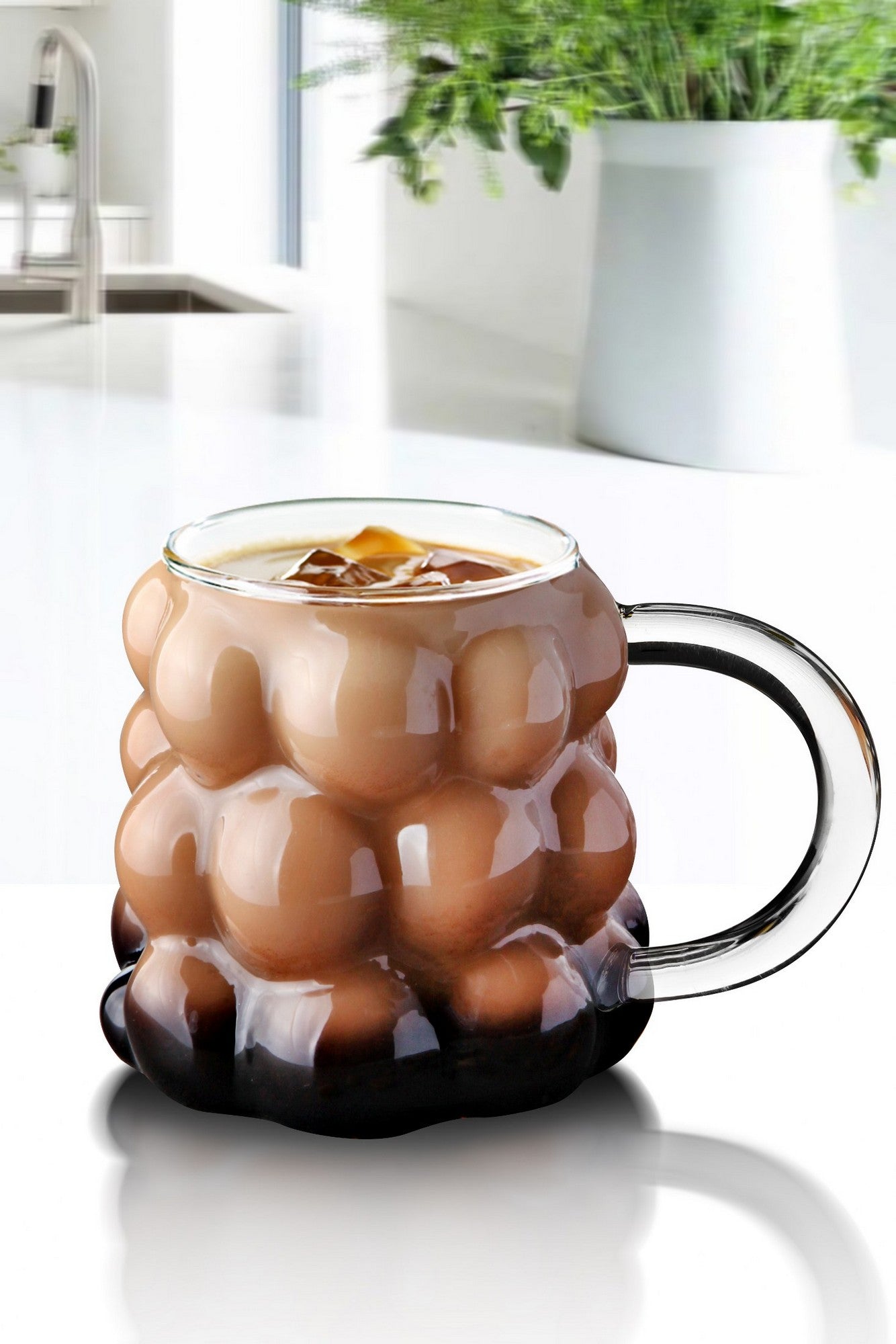 Copo de Vidro – 9,5 x 9,5 x 6 cm – Transparente – Vidro Borosilicato