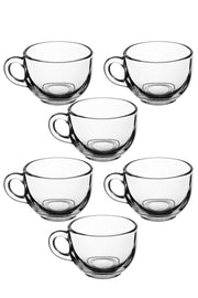 Conjunto de Copos – 7,5 x 7,5 x 5,5 cm – Transparente – Vidro