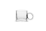 Conjunto de Copos de Café – 9 cm x 7,5 cm – Transparente – Vidro