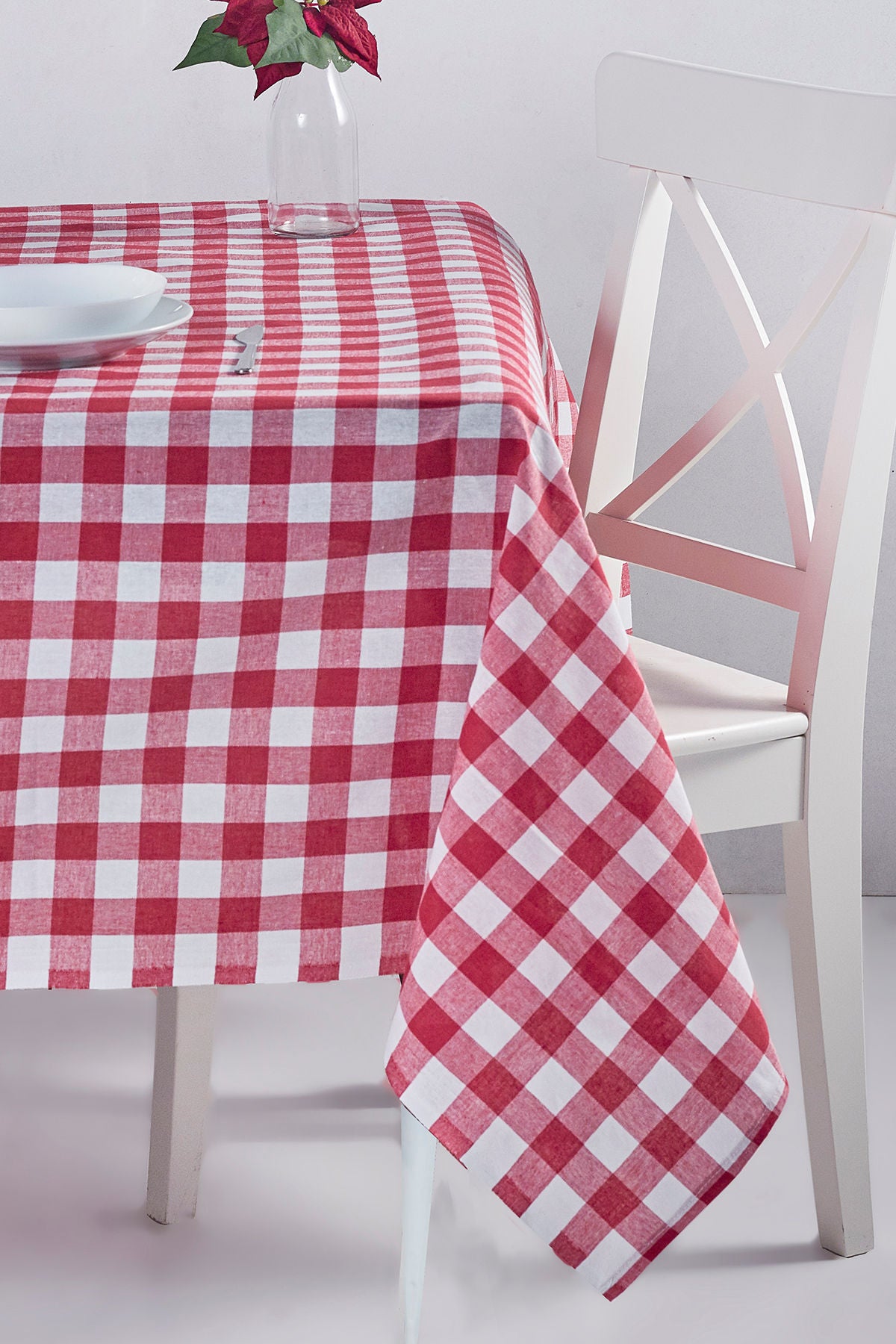Toalha de mesa-Kareli-Vermelho