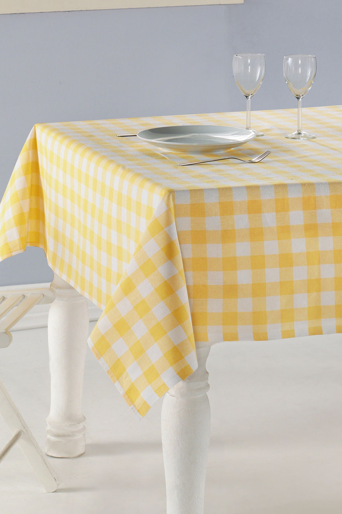 Toalha de mesa-Kareli-Amarelo