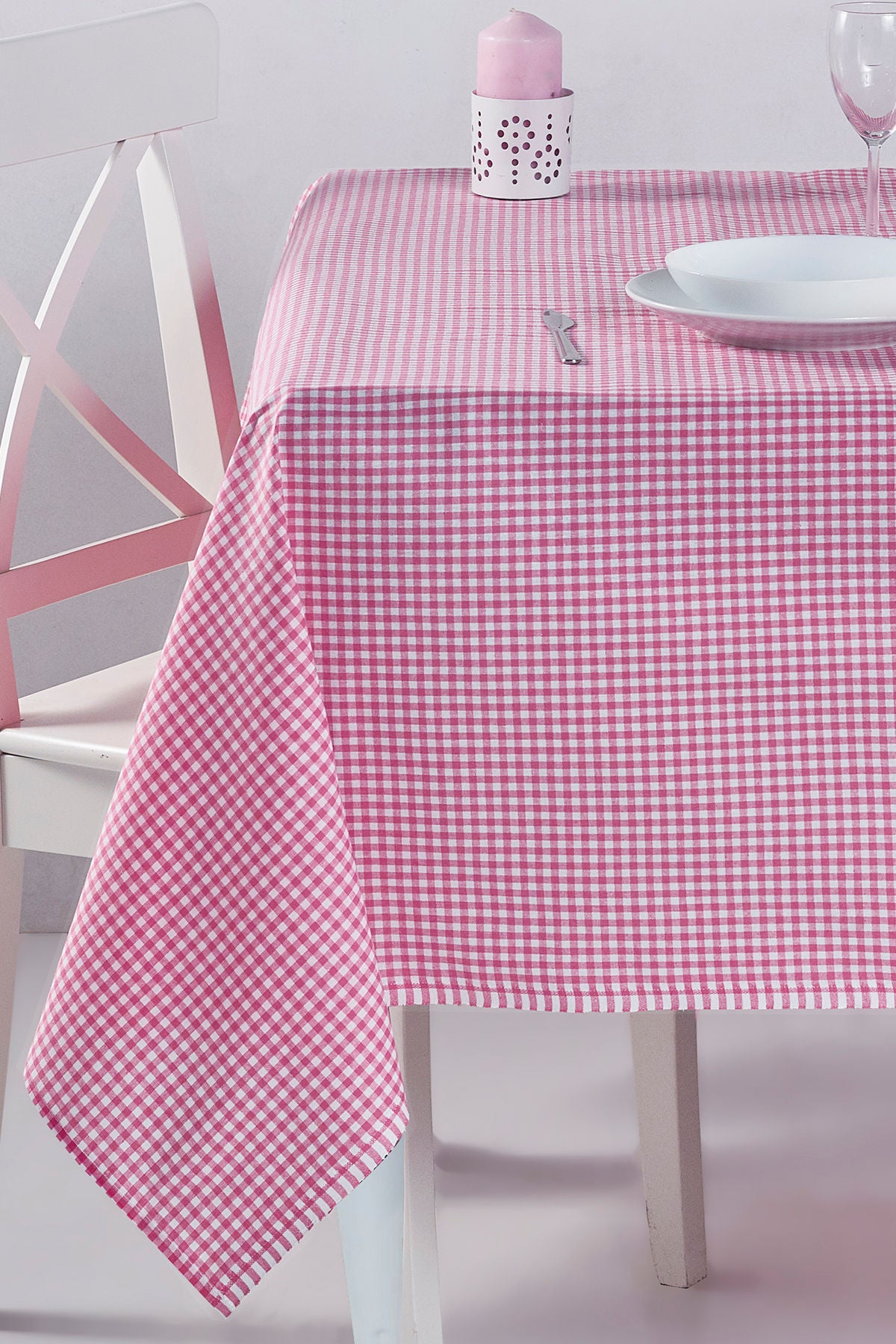 Toalha de mesa-Potikareli-Rosa