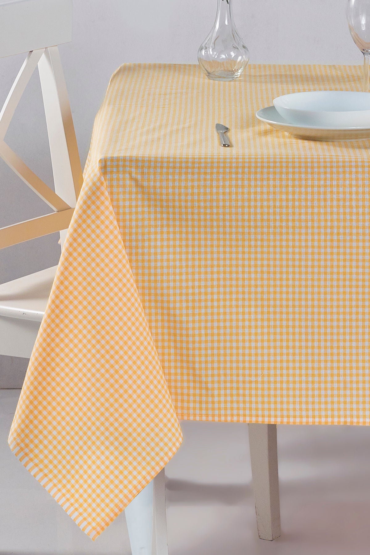 Toalha de mesa-Potikareli-Amarelo