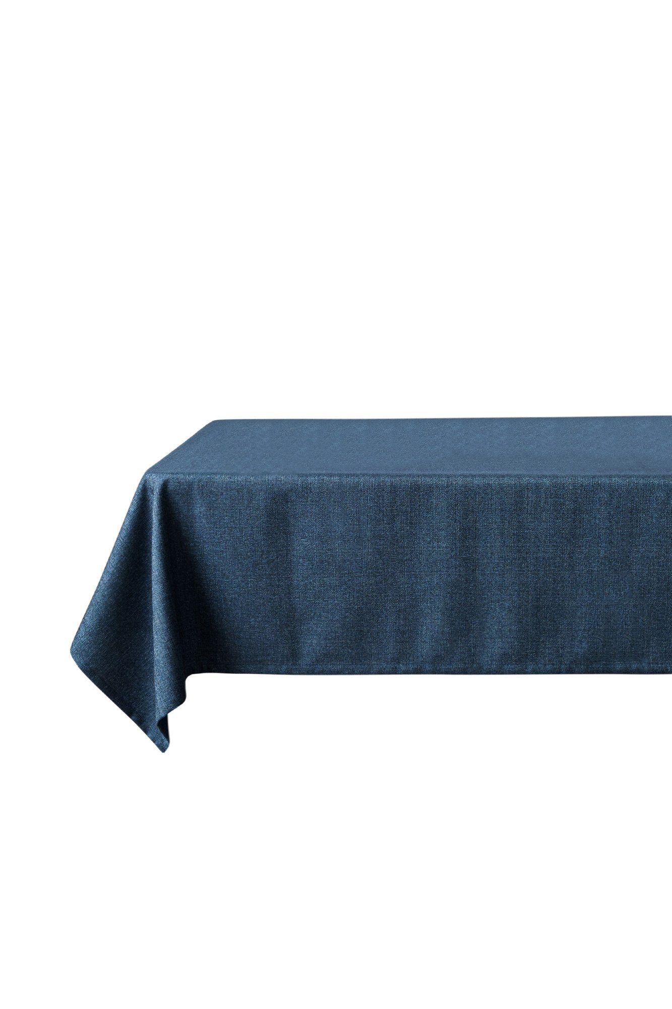 Toalha de mesa-Grande-Azul escuro