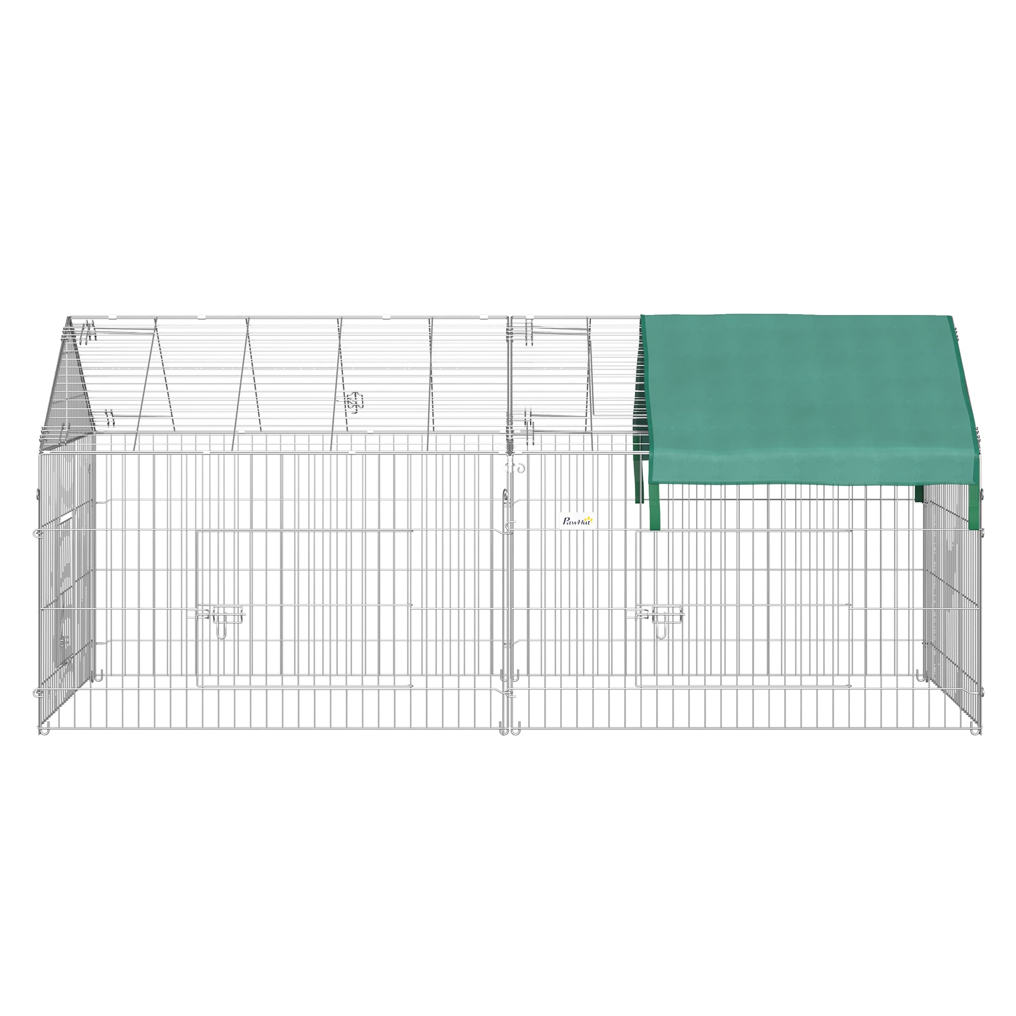 Gaiola para Animais de Estimação – 220x103x103cm – Prata – Metálica