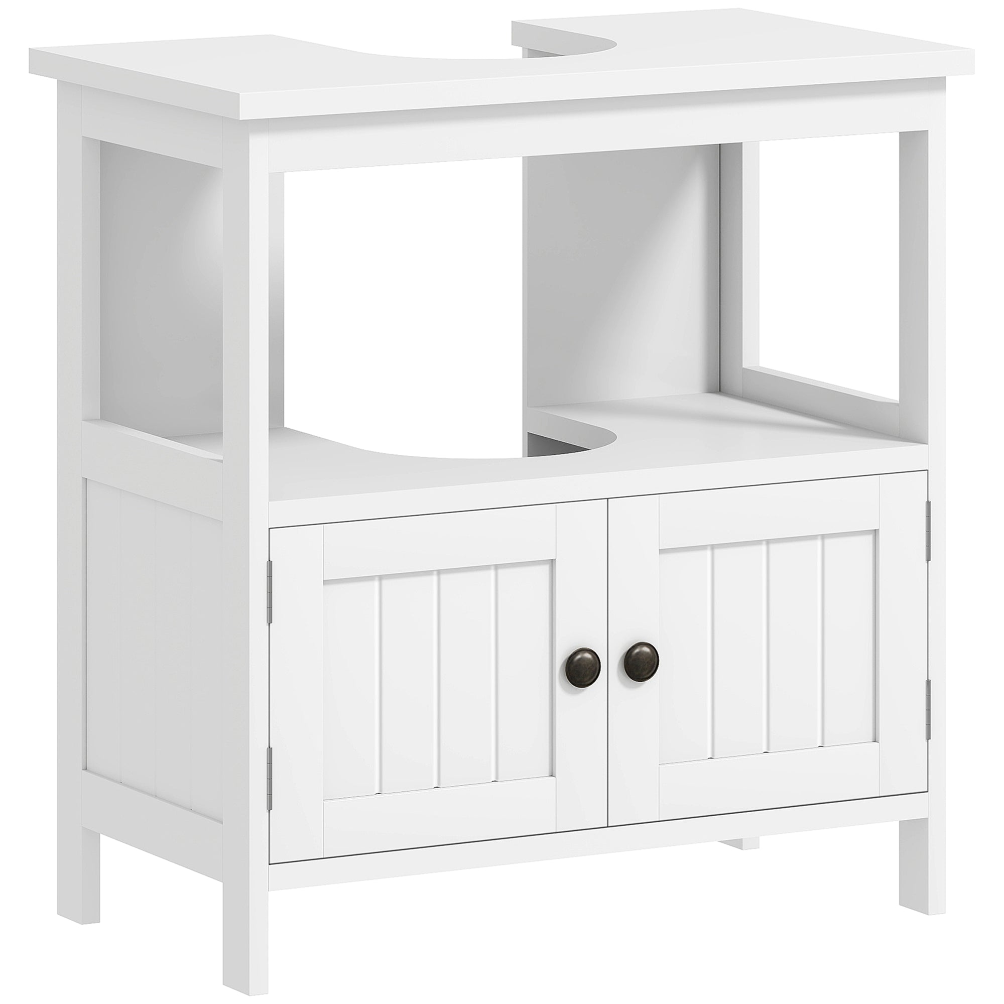 Móvel para Lavatório Branco 60x30x60 cm - Organização e Elegância para a sua Casa de Banho