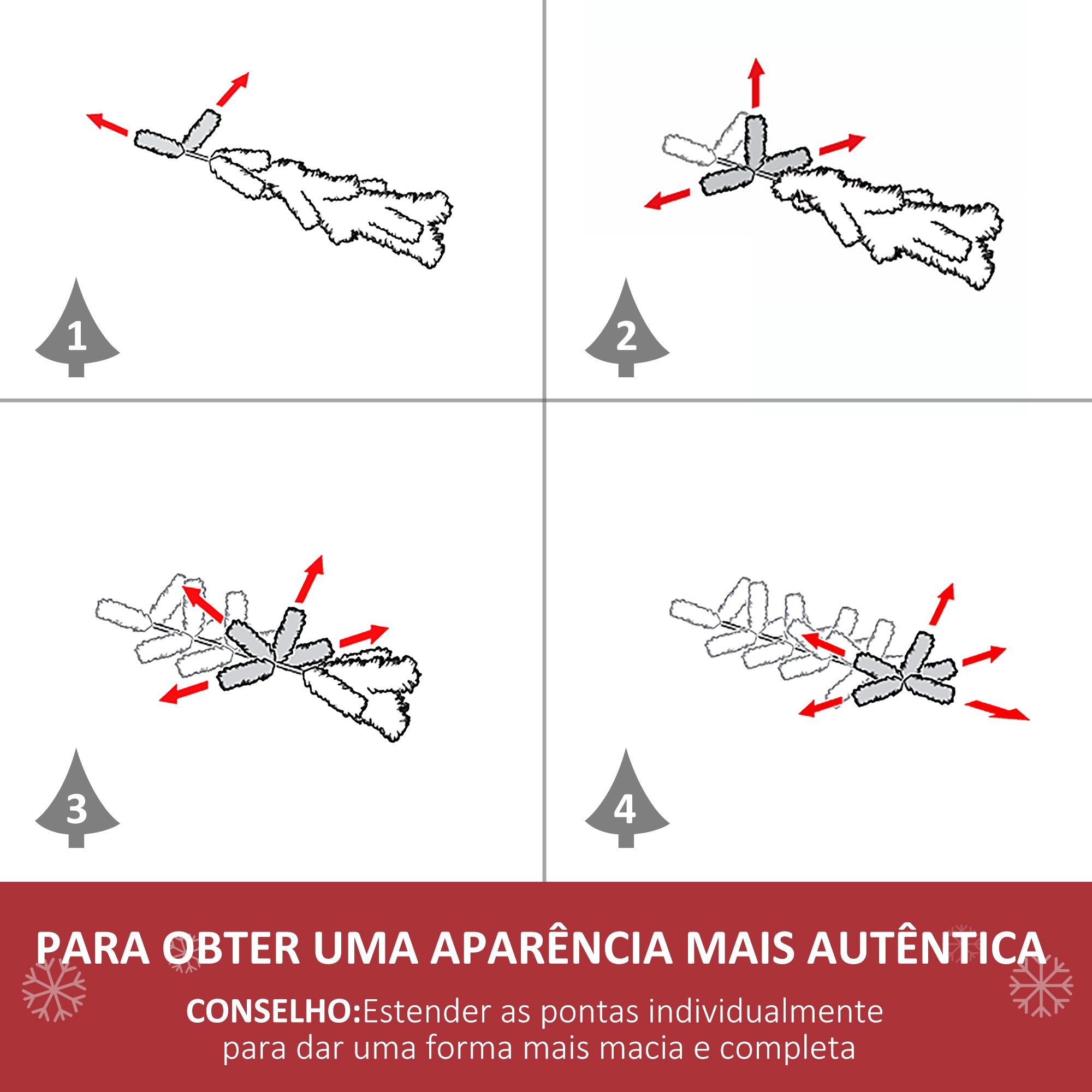 Árvore de Natal Artificial 180cm Verde