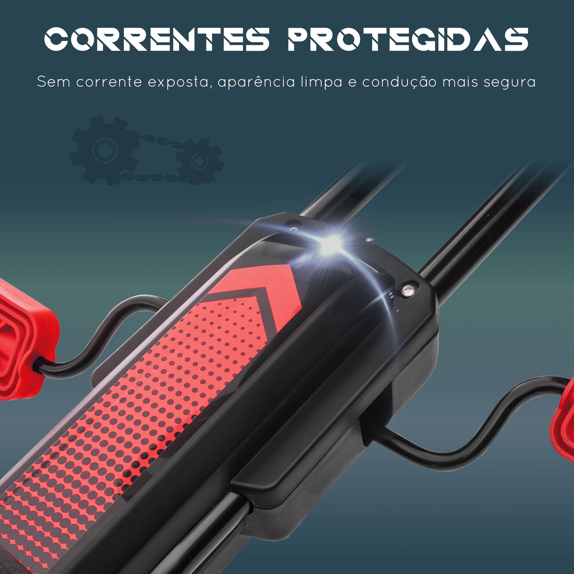 Kart a Pedais Infantil 121x58x61cm Vermelho