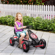Kart a Pedais Infantil 121x58x61cm Vermelho