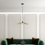 Candeeiro de Teto – 68x115 cm – Preto – Vime Sintético
