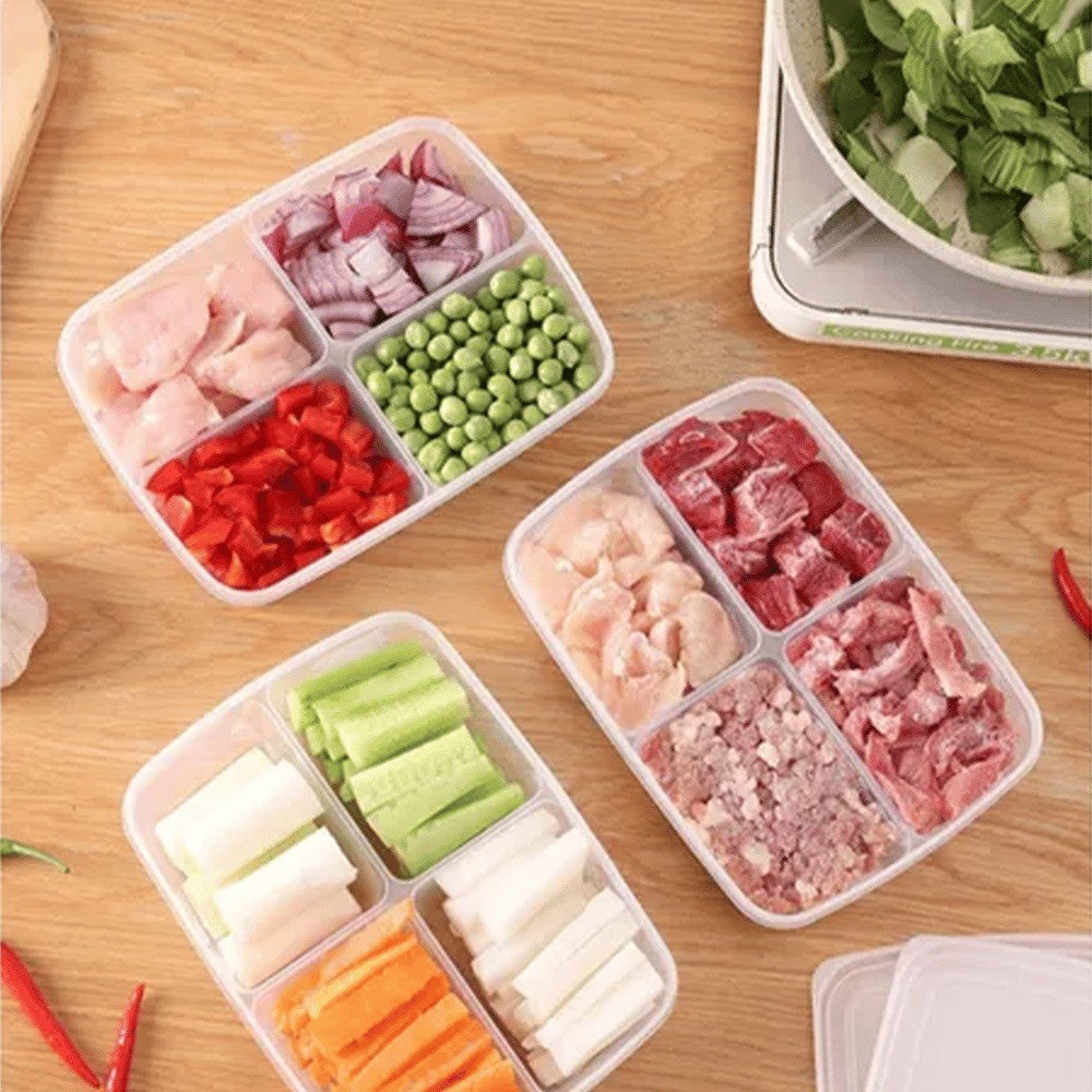 Conjunto de caixas de armazenamento – 15,5 x 21 x 3,5 cm, 7 x 21 x 16 cm – Transparente – Plástico