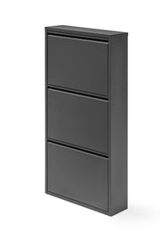 Sapateira de Metal Preta GGMBAYK - Design Minimalista para Parede