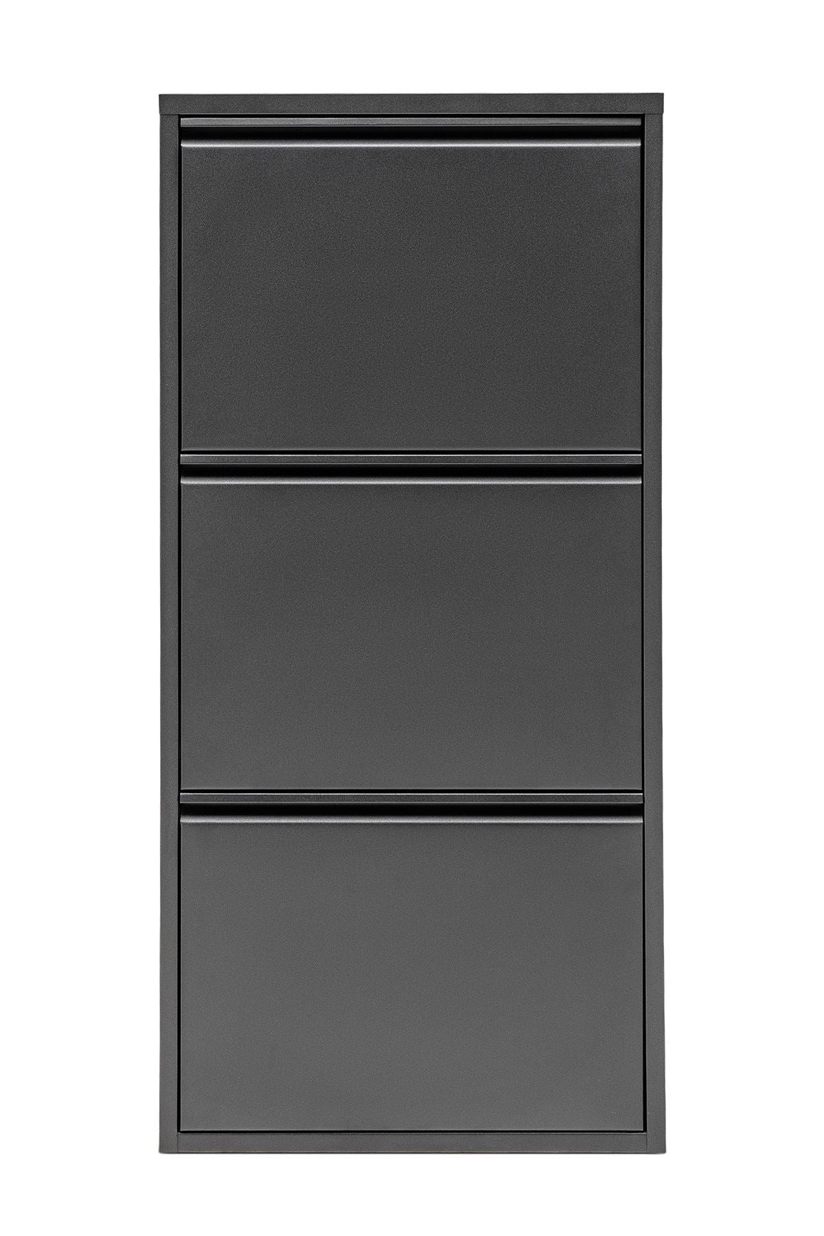 Sapateira de Metal Preta GGMBAYK - Design Minimalista para Parede