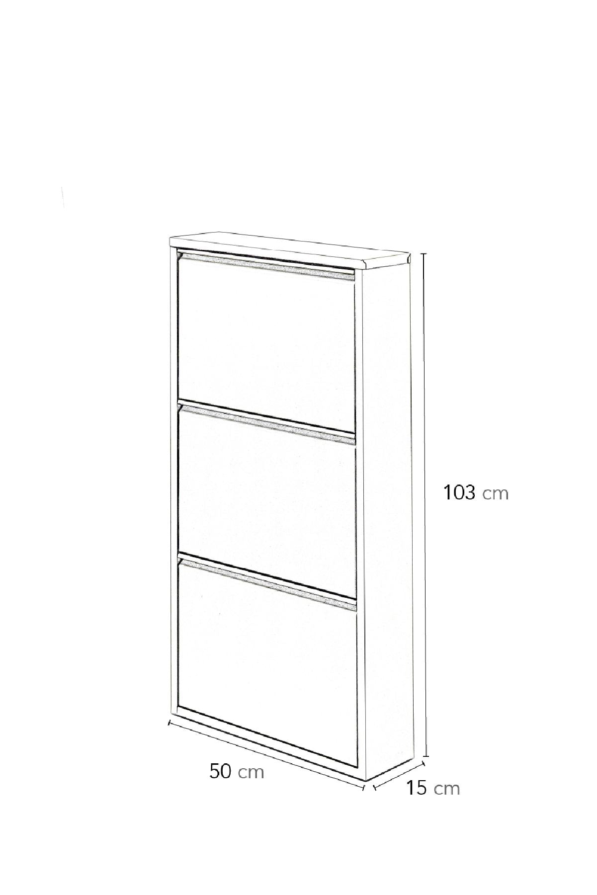 Sapateira de Metal Preta GGMBAYK - Design Minimalista para Parede