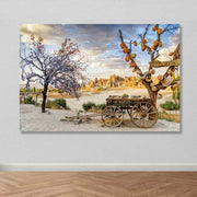 Tela Decorativa Multicolor 100x140 cm – 100% Canvas com Moldura de Madeira (3–4 cm)