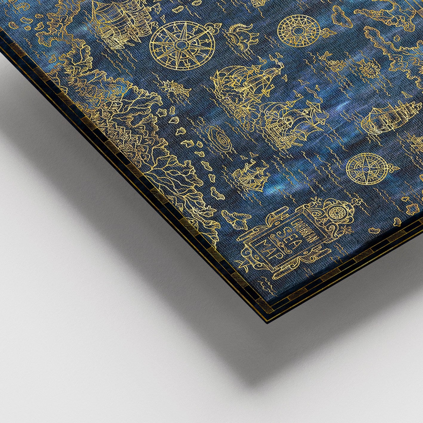 Tela Decorativa Multicolor 100x140 cm – 100% Canvas com Moldura de Madeira (3–4 cm)