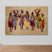 Quadro em Tela Decorativa Multicolor 100x140 cm com Moldura de Madeira (3–4 cm) – 100% Tela – Ref. DEV02115100140