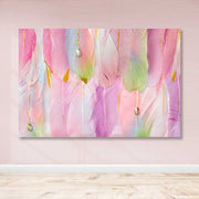 Quadro em Tela Decorativo Multicolor 100x140 cm – 100% Canvas, Moldura de Madeira 3–4 cm