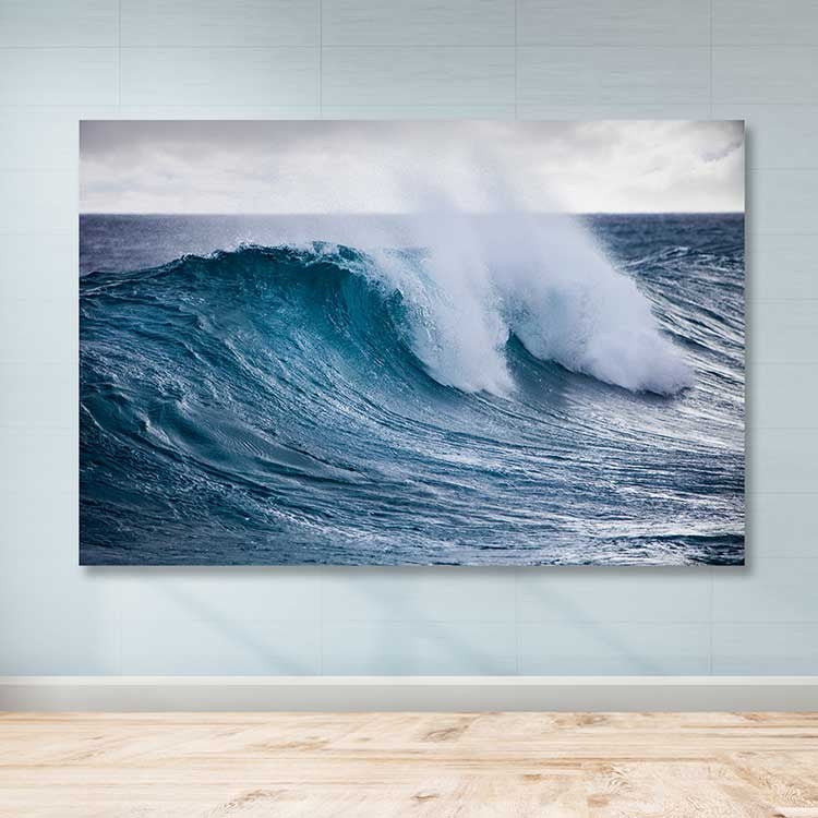 Quadro em Tela Decorativa Multicolor 100x140 cm – Tela 100% com Moldura de Madeira (3–4 cm)