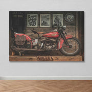 Tela Decorativa Multicolor com Moldura de Madeira (3–4 cm) – 100x140 cm