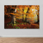 Quadro em Tela Decorativo Multicolor 100x140 cm com Moldura de Madeira (3–4 cm)