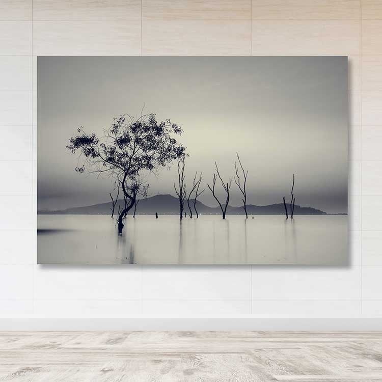 Pintura em Tela Decorativa 100% Canvas, Multicolor, Moldura de Madeira 3-4 cm, 100 x 140 cm