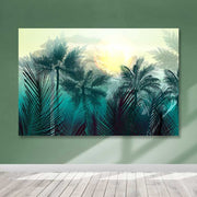 Quadro Decorativo em Tela Canvas Multicolor 100 x 140 cm com Moldura de Madeira (3-4 cm)