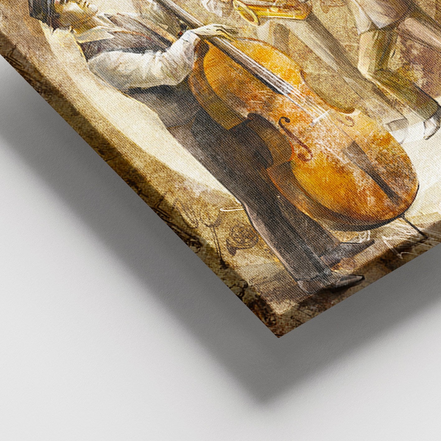 Tela Decorativa Multicolor 100x140 cm | 100% Canvas | Moldura de Madeira 3–4 cm | DEV02141100140 / 205DNT1141