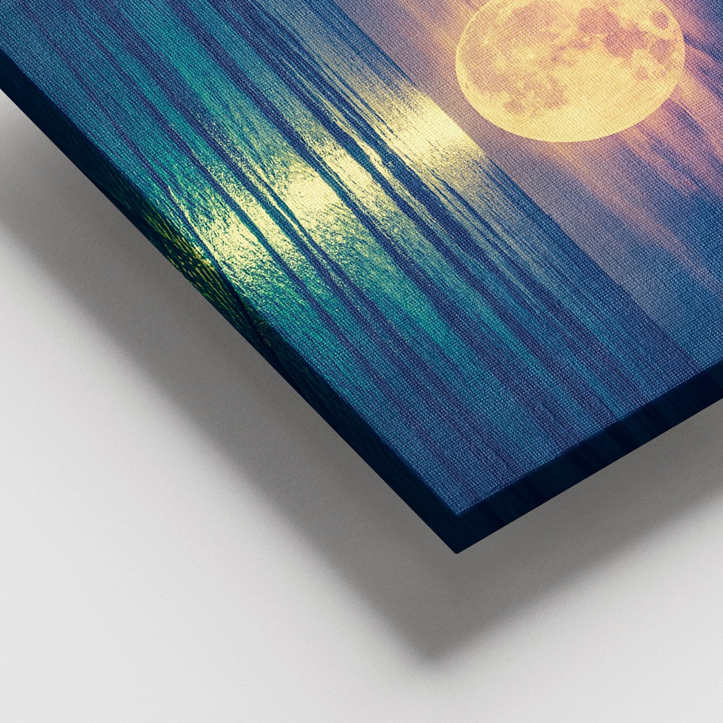 Quadro em Tela Decorativa Multicolor 100x140 cm, 100% Tela, Moldura de Madeira (3–4 cm)