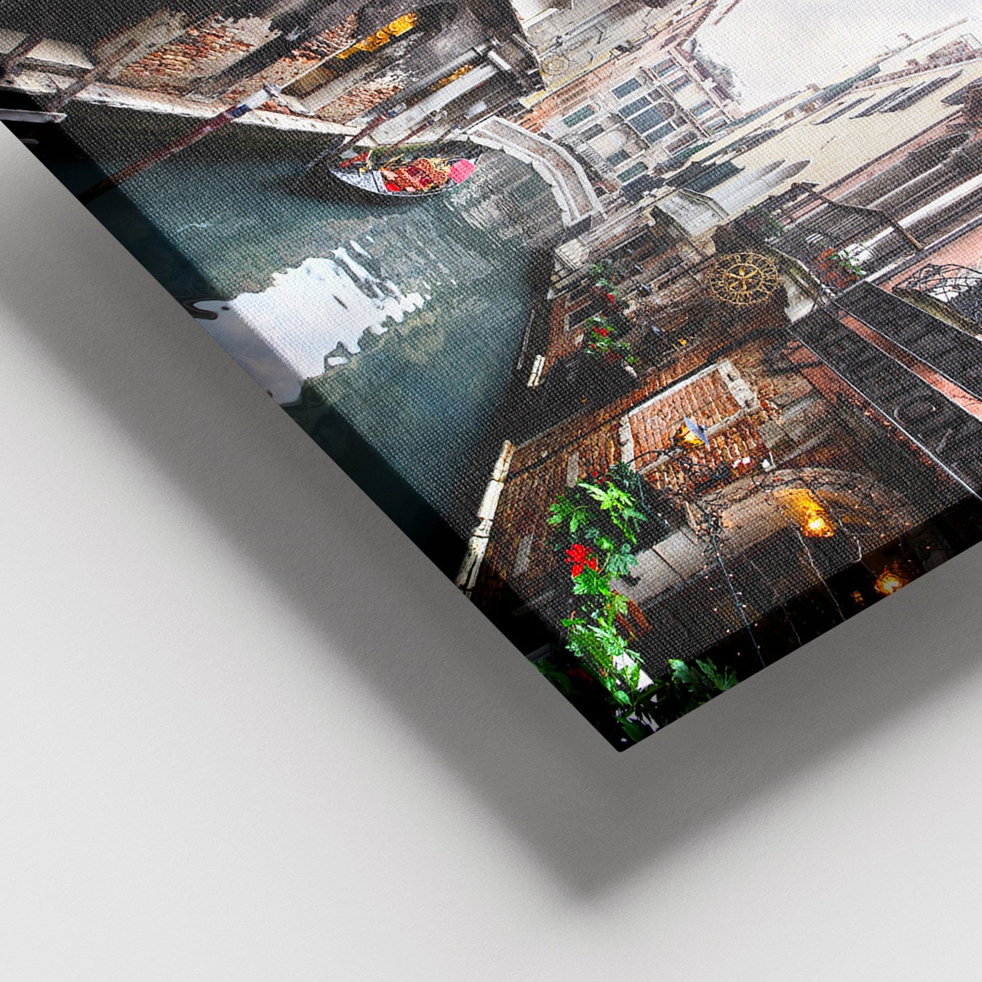 Tela Decorativa em Canvas Multicolor com Moldura de Madeira (3–4 cm) - 100 x 140 cm