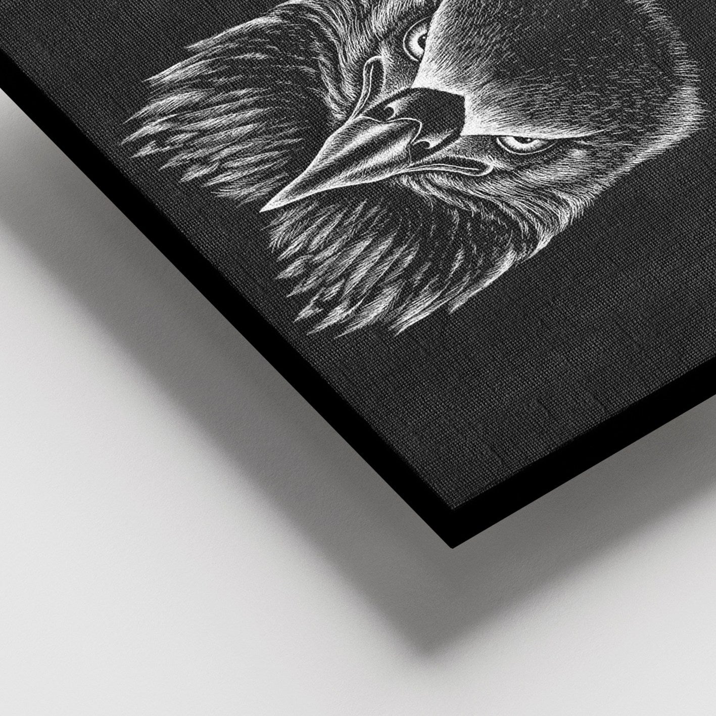 Quadro em Tela Decorativo Multicolor com Moldura de Madeira, 100 x 140 cm