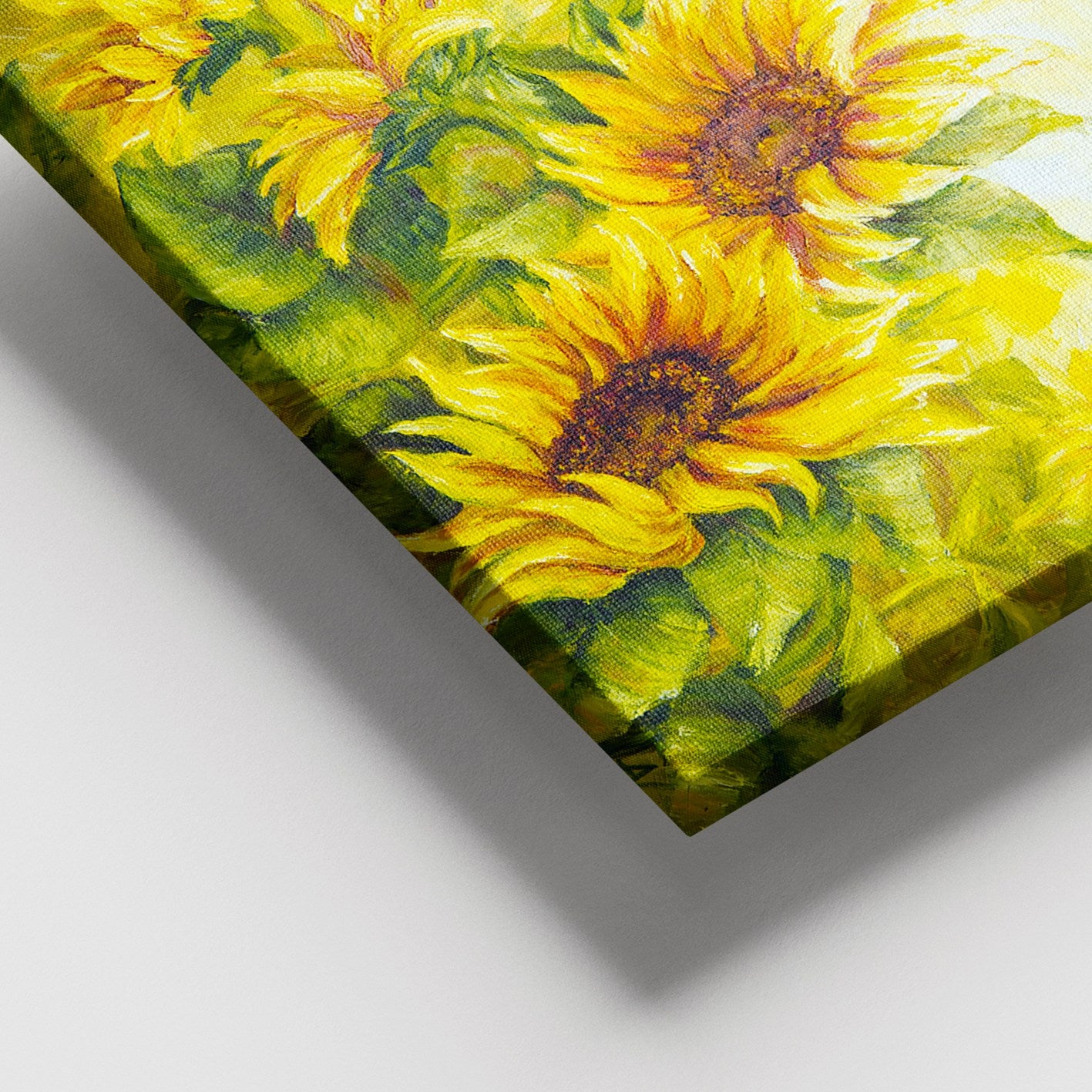 Pintura em Tela Decorativa Multicor 100% Canvas com Moldura 100% Madeira (3–4 cm), 100 x 140 cm