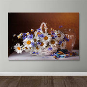 Tela Decorativa Multicolor 100x140 cm em Canvas 100% com Moldura de Madeira (3–4 cm)