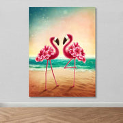 Tela Decorativa Multicolor em Canvas 100%, 100 x 140 cm, com Moldura de Madeira (3–4 cm), 3,8 kg